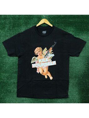 G59 Records x The Suicideboys Kill Yourself AK Cherub Hip-Hop T-Shirt Large
